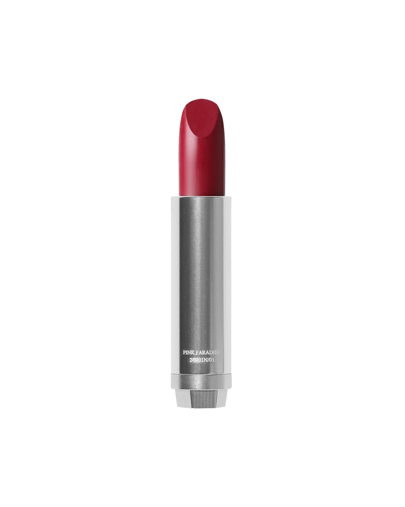 Rouge à lèvres La Bouche Rouge Paris Pink Paradise dans sa cartouche, finition mate et couleur rose vif.