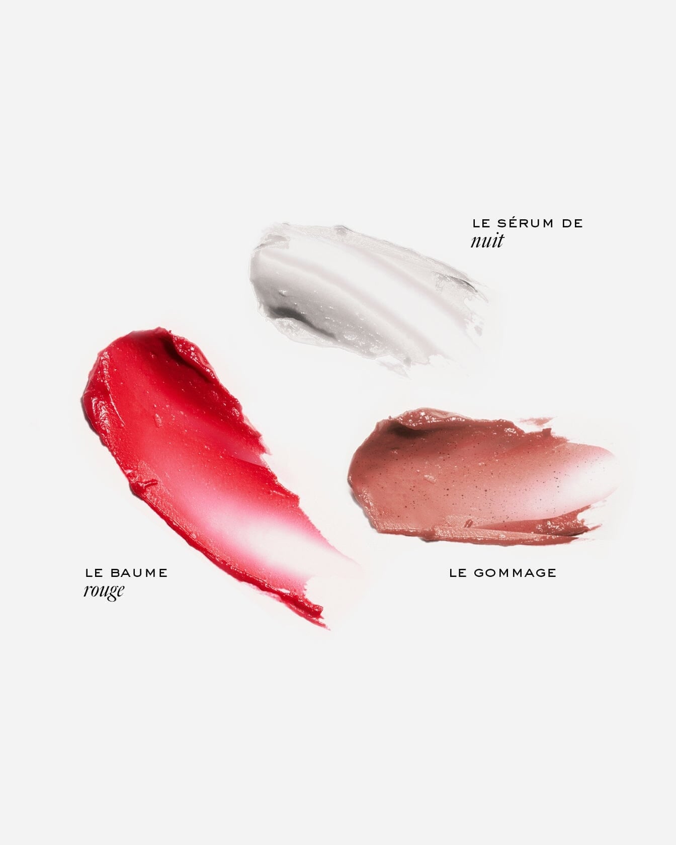 Coffret cadeau La Bouche Rouge Paris Soin des Lèvres avec plusieurs textures de baumes et gloss naturels pour lèvres.