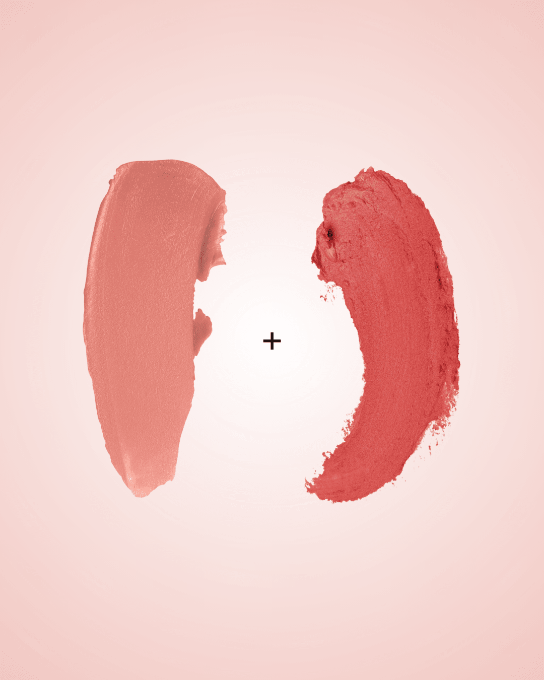 Accord Naturel nude et nude pink de La Bouche Rouge Paris, palette de maquillage avec nuances neutres et roses pâles.