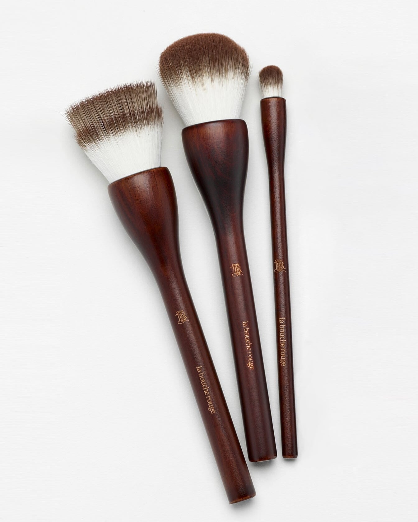 Coffret de pinceaux de la collection La Bouche Rouge Paris, ensemble élégant de pinceaux maquillage pour un usage professionnel ou personnel