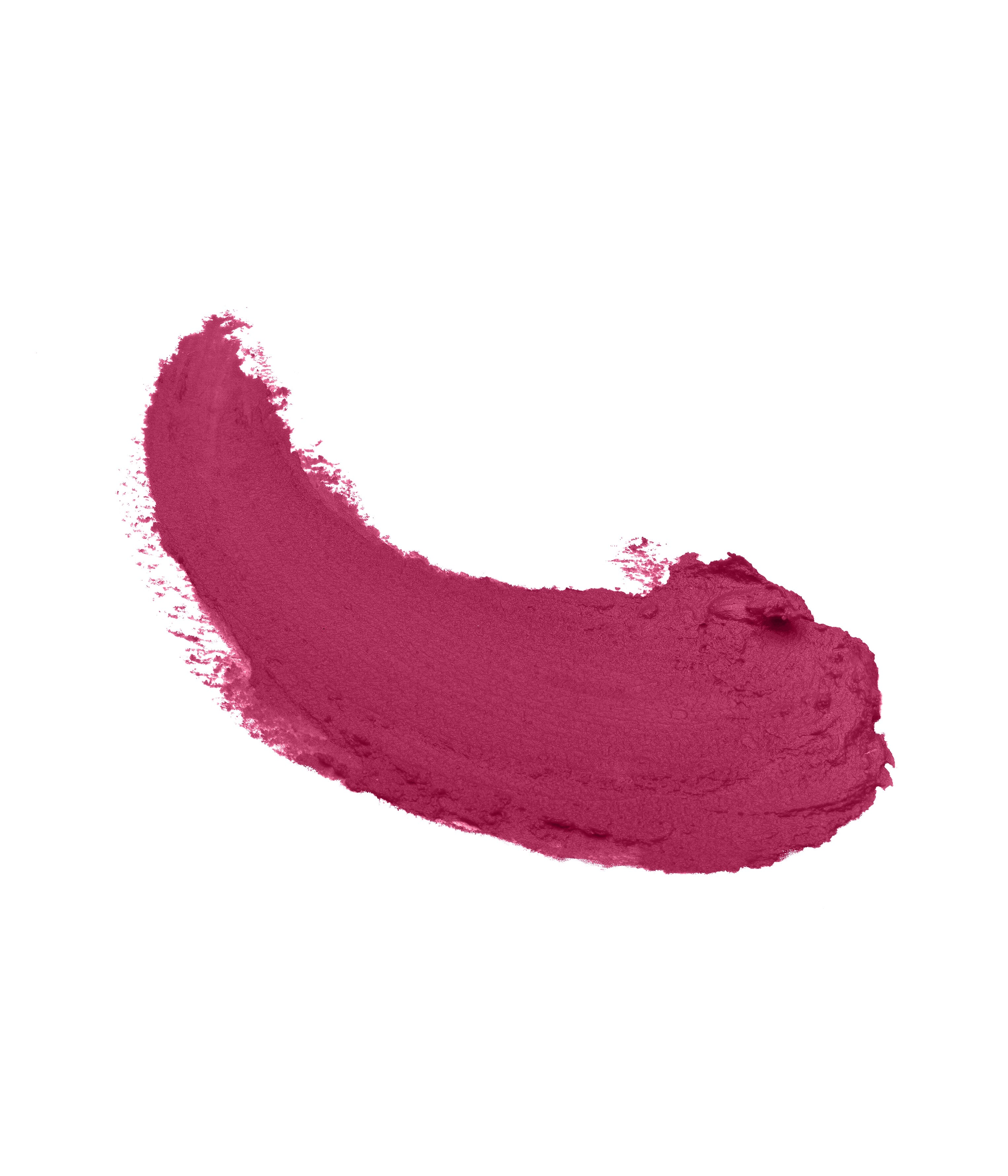 Texture de blush rose neon éclatant et rose Palais Royal de La Bouche Rouge Paris, montrant la finition lumineuse et douce.