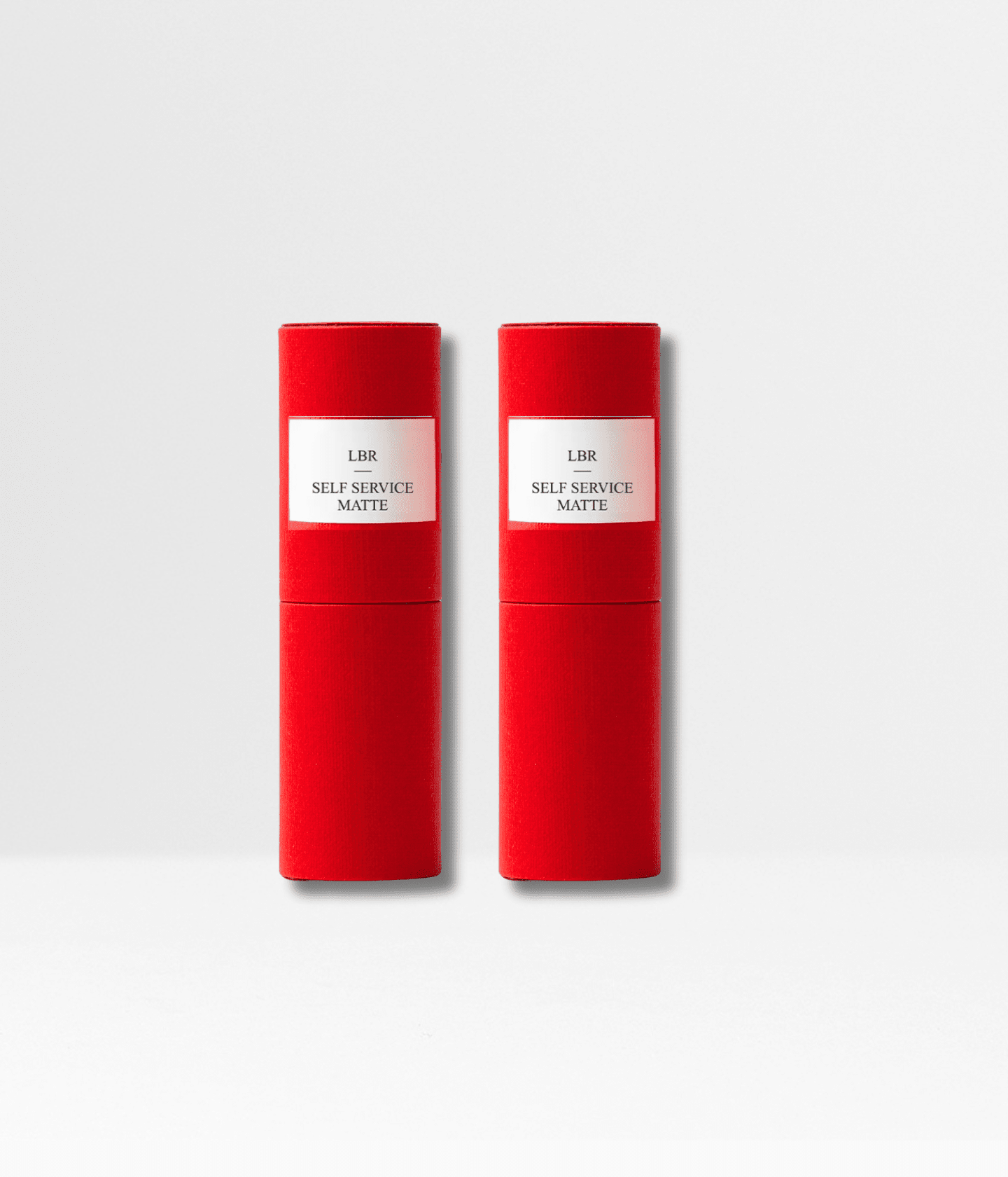 Ensemble de recharges de rouges à lèvres La Bouche Rouge Paris, teinte rouge à lèvres mat, 88% naturel, en emballage rechargeable.