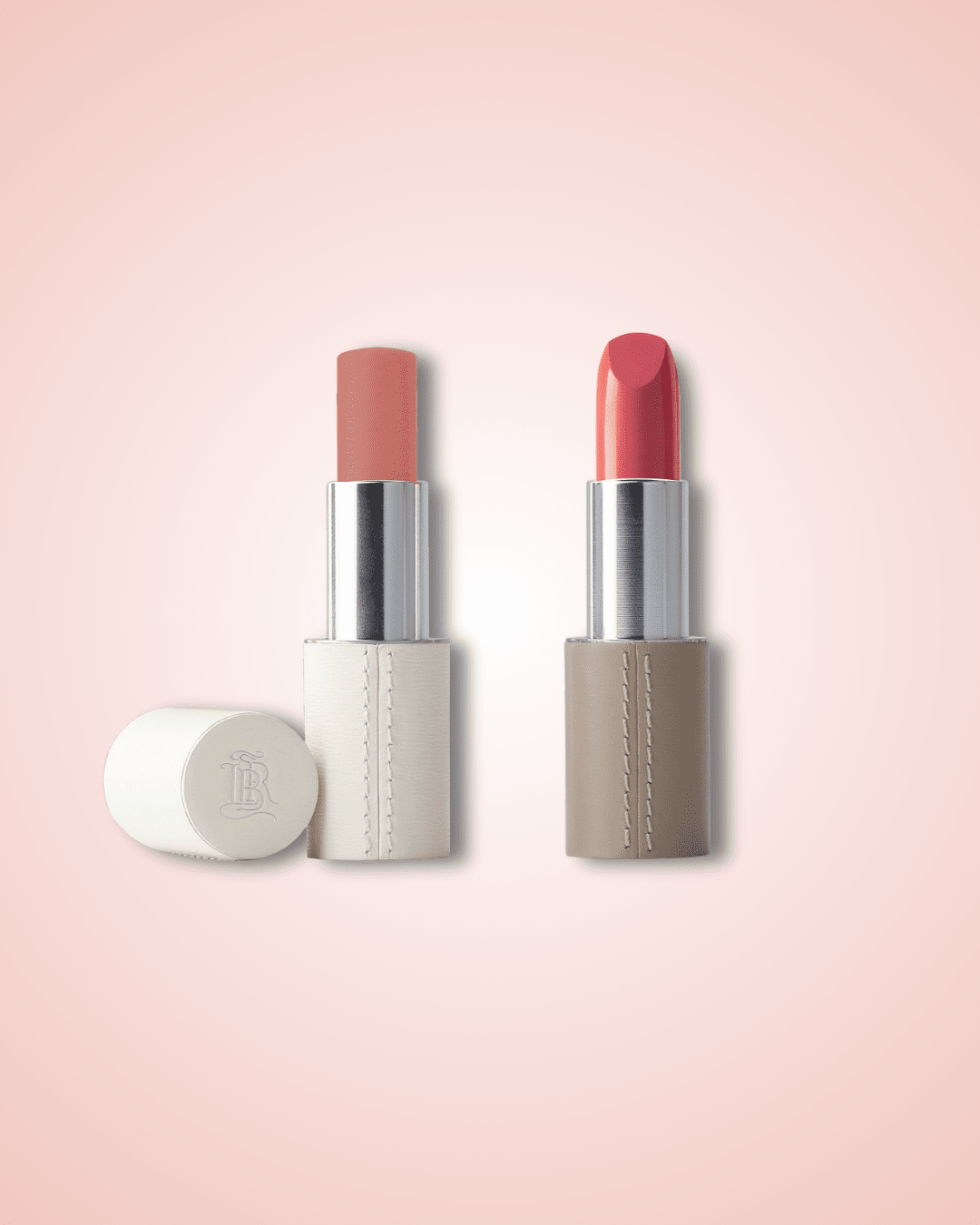 Rouge à lèvres Rose Brun et Rose Saint-Germain La Bouche Rouge Paris, fini naturel et nude, en tube élégant.