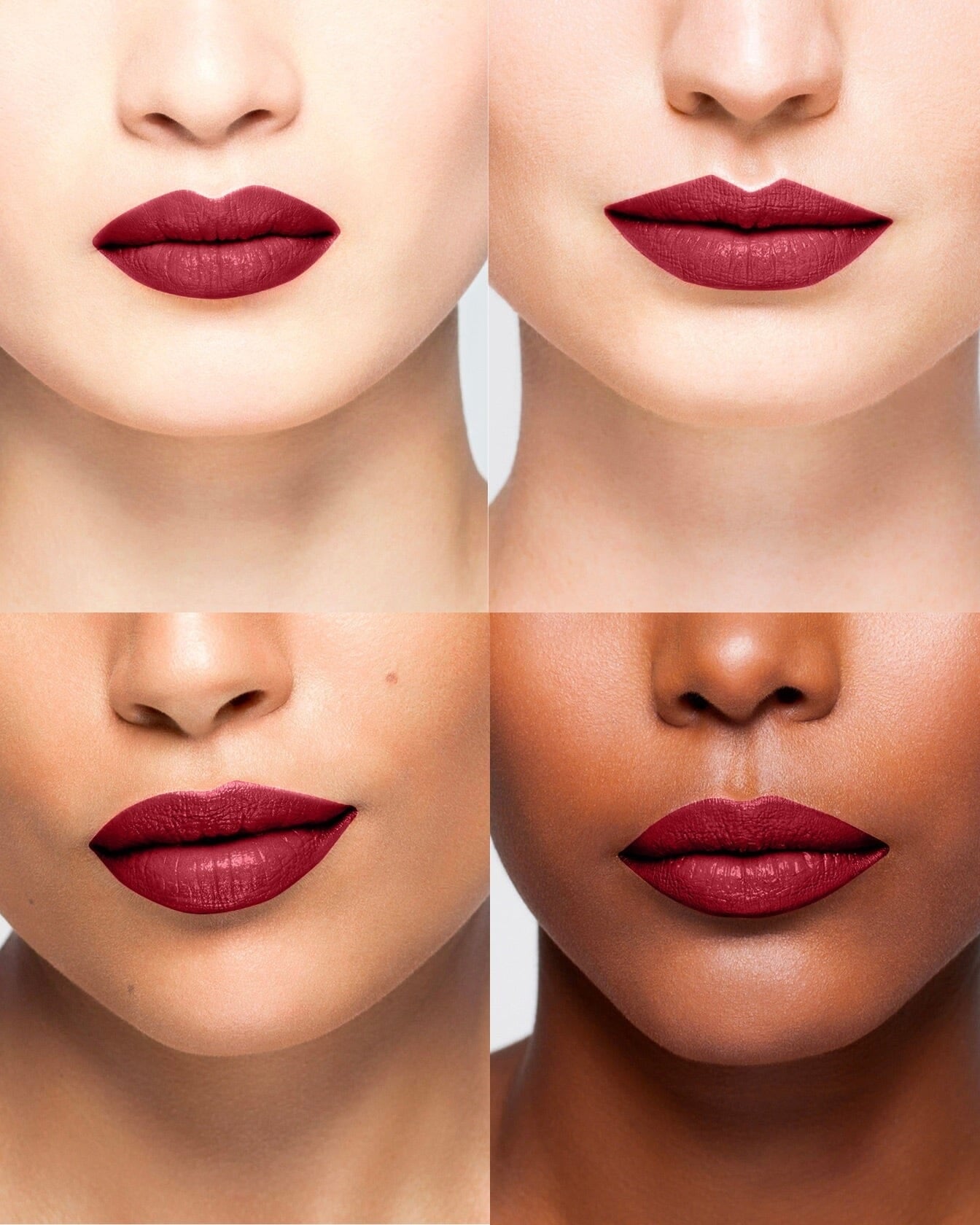 Lèvres pulpeuses avec rouge à lèvres rose pastel de La Bouche Rouge Paris, finition matte et texture douce.