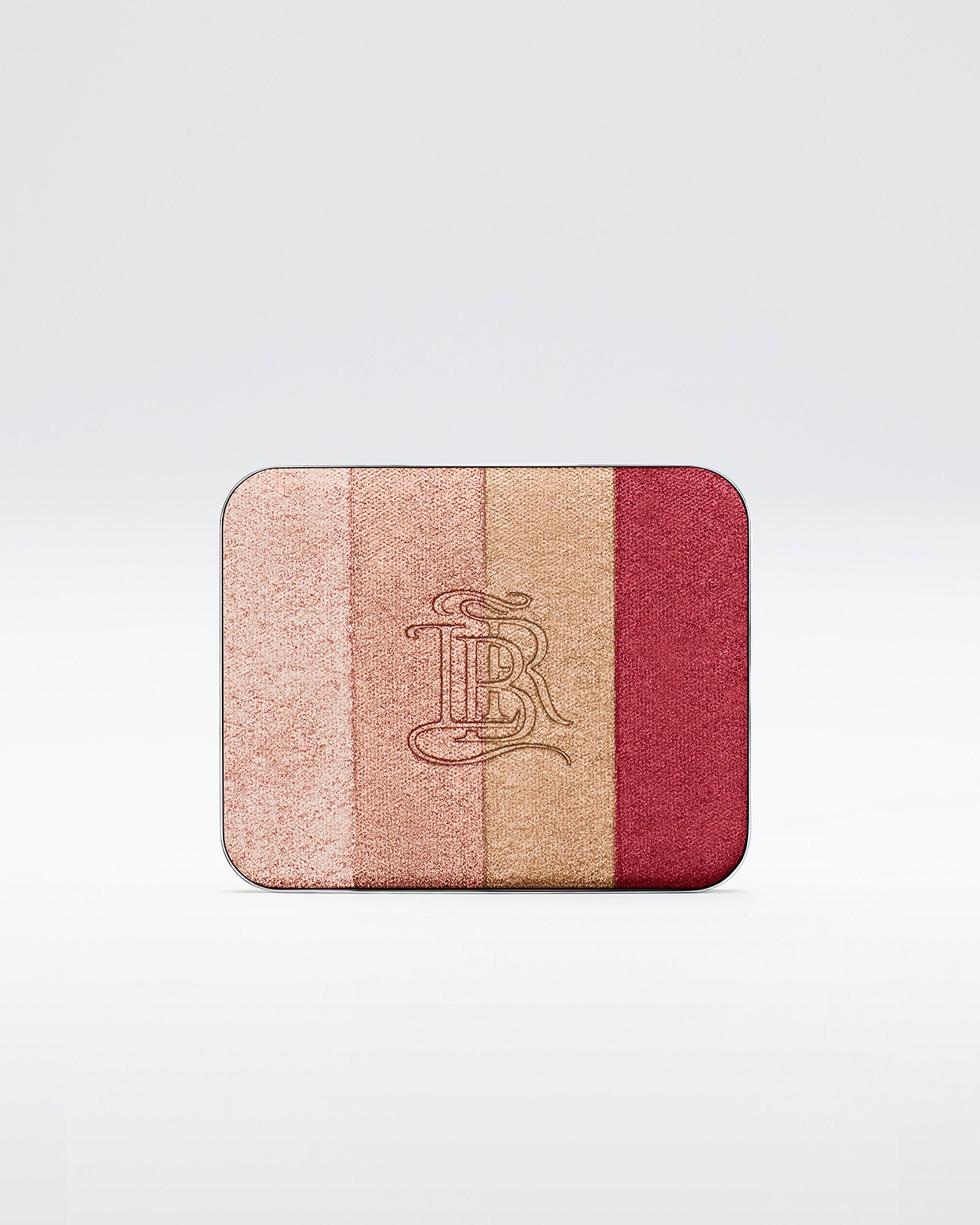 Ombre à paupières La Bouche Rouge Paris avec nuances marron et beige, texture douce et finition mate.