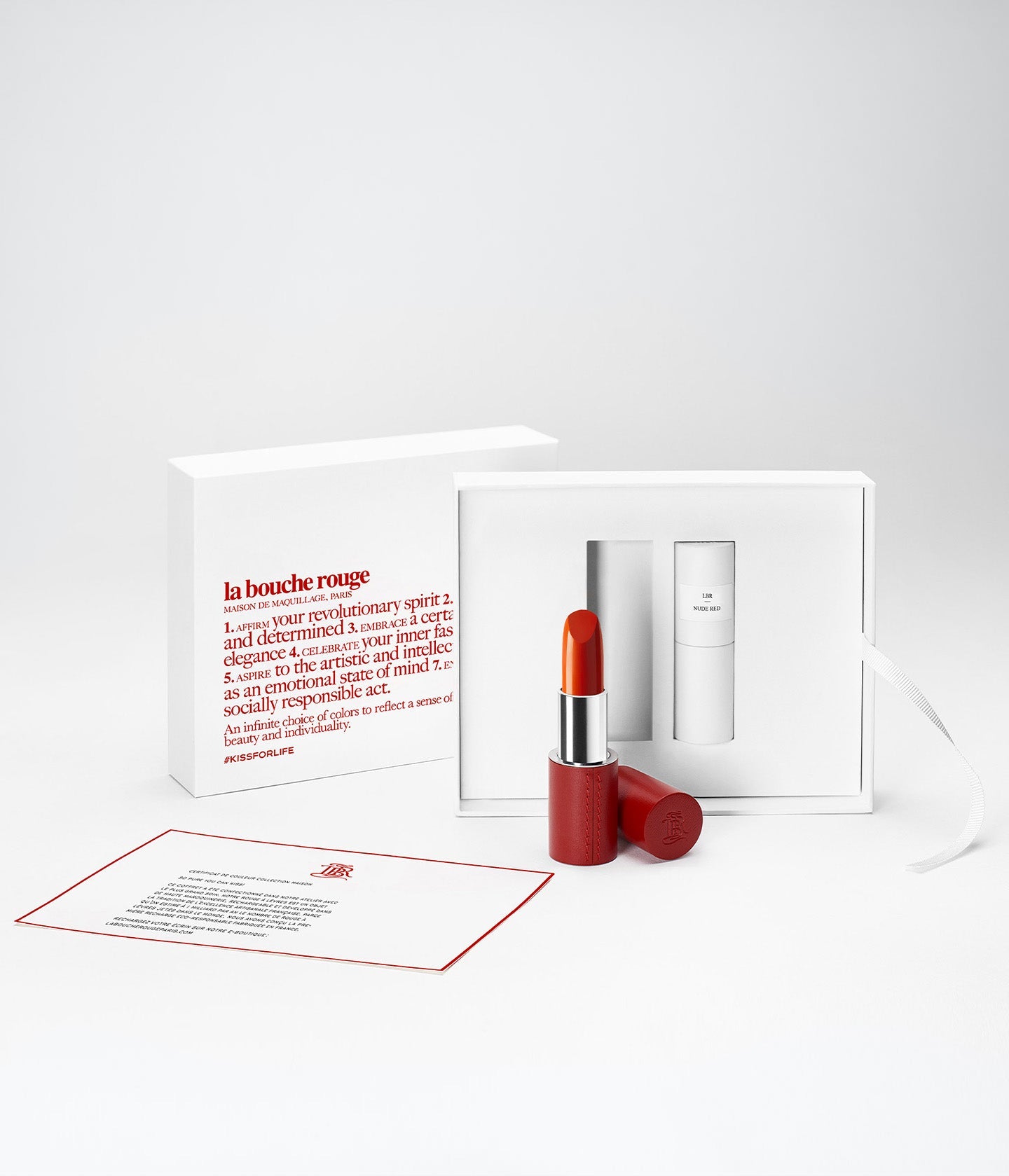 L'Ultime Coffret Nude Red - La Bouche Rouge Paris